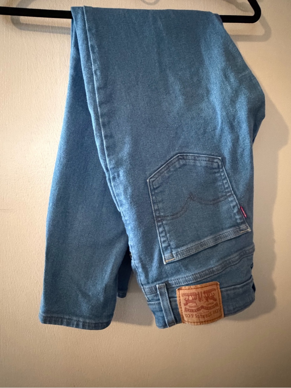 Levi's Light Blue High-Rise Skinny Jeans